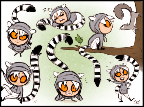 Lemur Kid! (what it says on the tin)