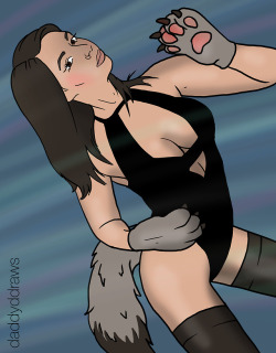 daddyddraws: @dawnwillow makes a sexy puppy