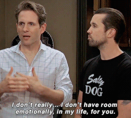 spacesocialist:releasethedoves: Dennis accurately describes his relationship with Mac. supernatural 