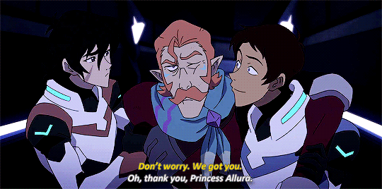 thevoltronpilots:—Are you okay?—Never better.