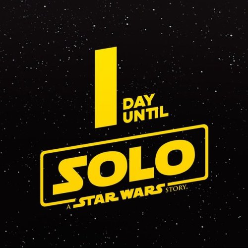 1 day until #Solo: A #StarWars Story t.co/qf2NbyTCjx@StarWarsCount