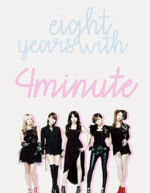 #8YearsWith4Minute 