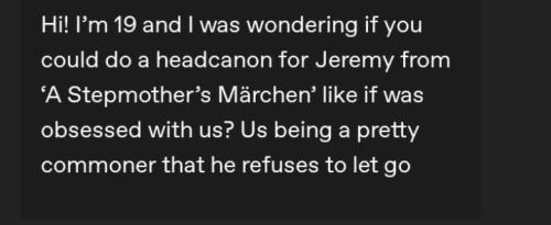 JEREMY VON NEUSCHWANSTEIN .