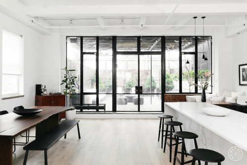 gravityhome:Monochrome home in New York | design by Jae Joo & photos by Julia RobbsFollow Gravit