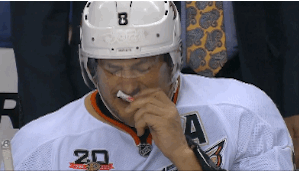 myregularface:Angry Teemu vs smelling salts - now made for Tumblr. 