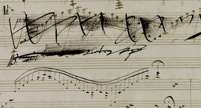 thecuriouspianist:Closeups of Beethoven’s penmanshipEdits by lvbandmore.blogspot.com