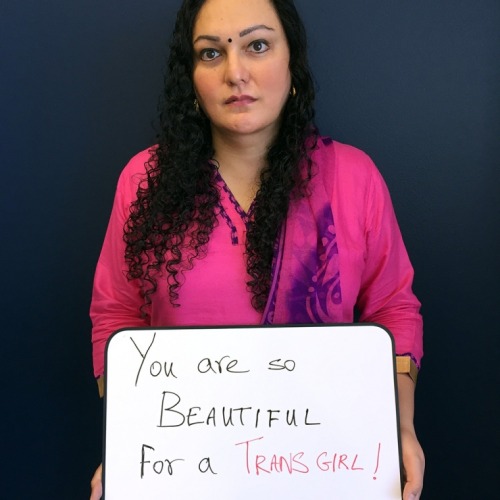 glaad:As part of Trans Awareness Week, GLAAD launched a trans microaggression photo project. Microag