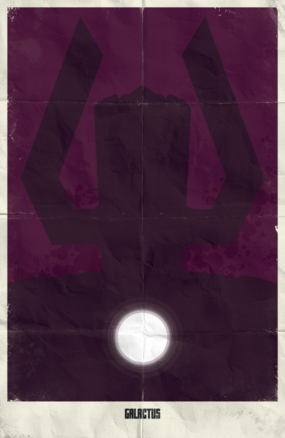 imthegdbatman:               Fantastic Four Posters   -  Marko Manev  