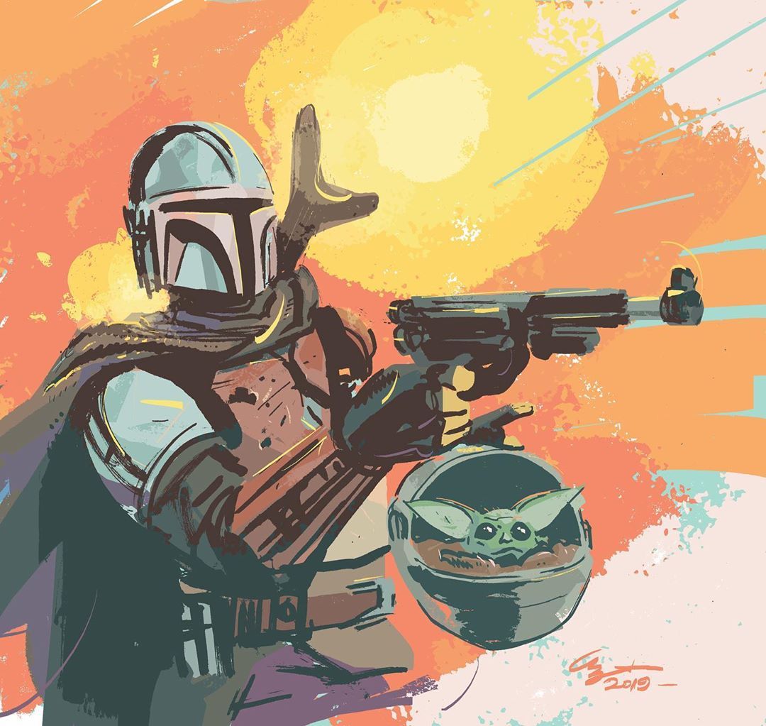 Comics and Other Cool Stuff — The Mandalorian by Paul Azaceta!