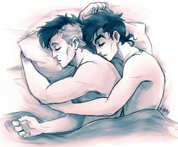 lintufriikki:  spooning is cute so naturally