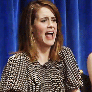 allmonstrsarehuman:  [23/100] favorite people: sarah paulson &lsquo;I think