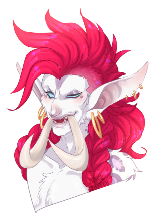 blackberreh-art: He is done!!This is De'akara, he’s a Death Knight and he’s very ra