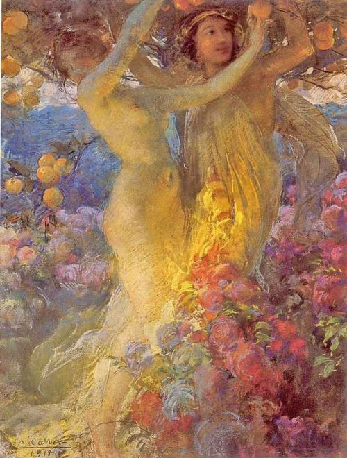 Antoine Calbet, Dancing Girls