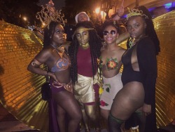 atasteoflee:  I just want to share my bad ass black beautiful friends with y'all , Halloween was pretty lit this year.
