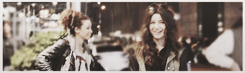 thirlway:  Eleanor Calder and Danielle in New York City about a year ago. 