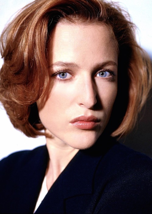 xfiles-behind-the-scenes: Gillian Anderson + X-Files photoshoots 1993 → 2016