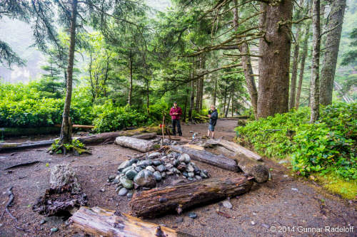 6.7.2014 - day 4 on the West Coast Trail - rain, rain, more rain ;)#BC #Canada #VancouverIsland #Wes