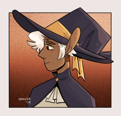 adventuresloane: yokuia: static thoughts around [ID: A shoulders-up drawing of Taako. He is an elf w