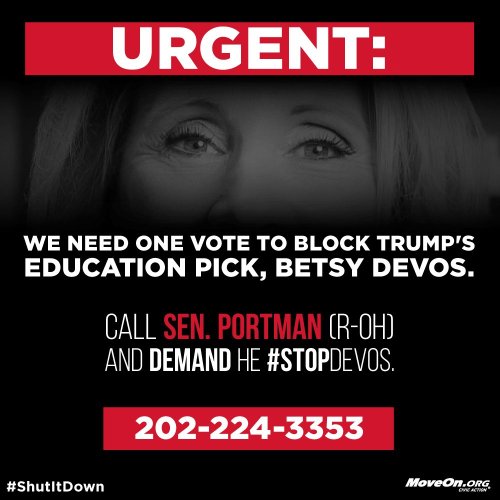 markruffalo:Share &amp; call the following Senators and demand they vote NO on Donald Trump’s Swamp 