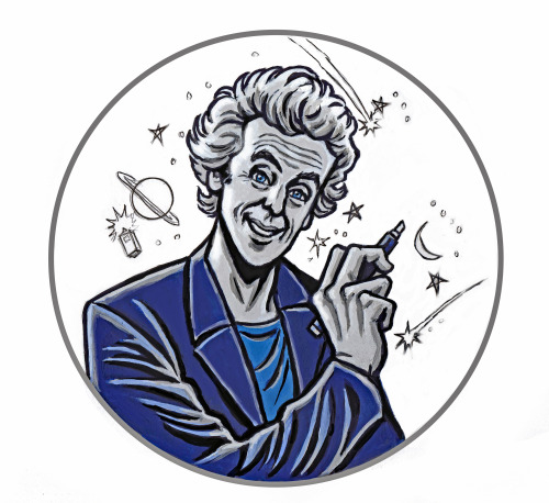 Artwork done for the charity zine Moon Man, which celebrated the career of Peter Capaldi. Top: Malco