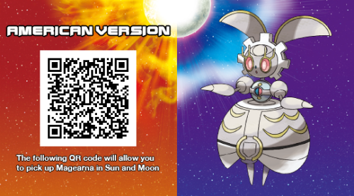 shelgon: The Mythical Pokémon Magearna is now available for North American Pokémon Sun