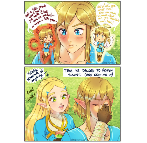 ✧ Why is he Silent? ✧ Zelda, you need to realize the weight of your actions!