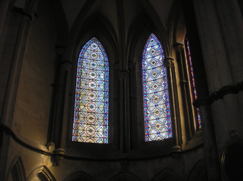  Stained glass, Lincoln Cathedral by Chris Hall 