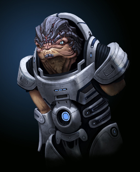 sinvraal:  Prodigal (krogan) son returns. Off to cause some mayhem on the Citadel.