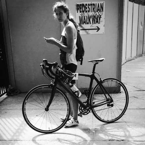 jennyrubin: Girl with Bike… Washington Heights NYC May 2015