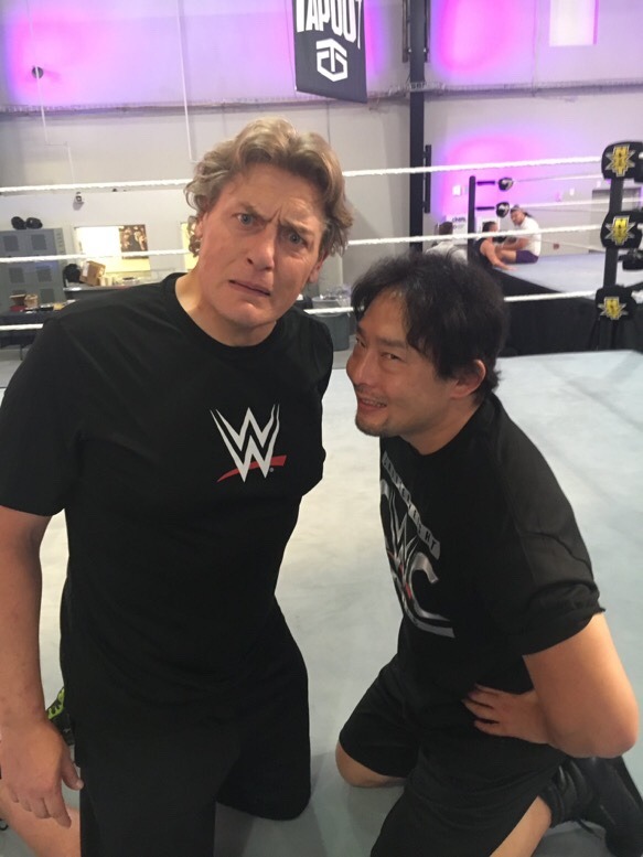 shitloadsofwrestling:  William Regal &amp; Tajiri[2001 / 2005 / 2016]An international