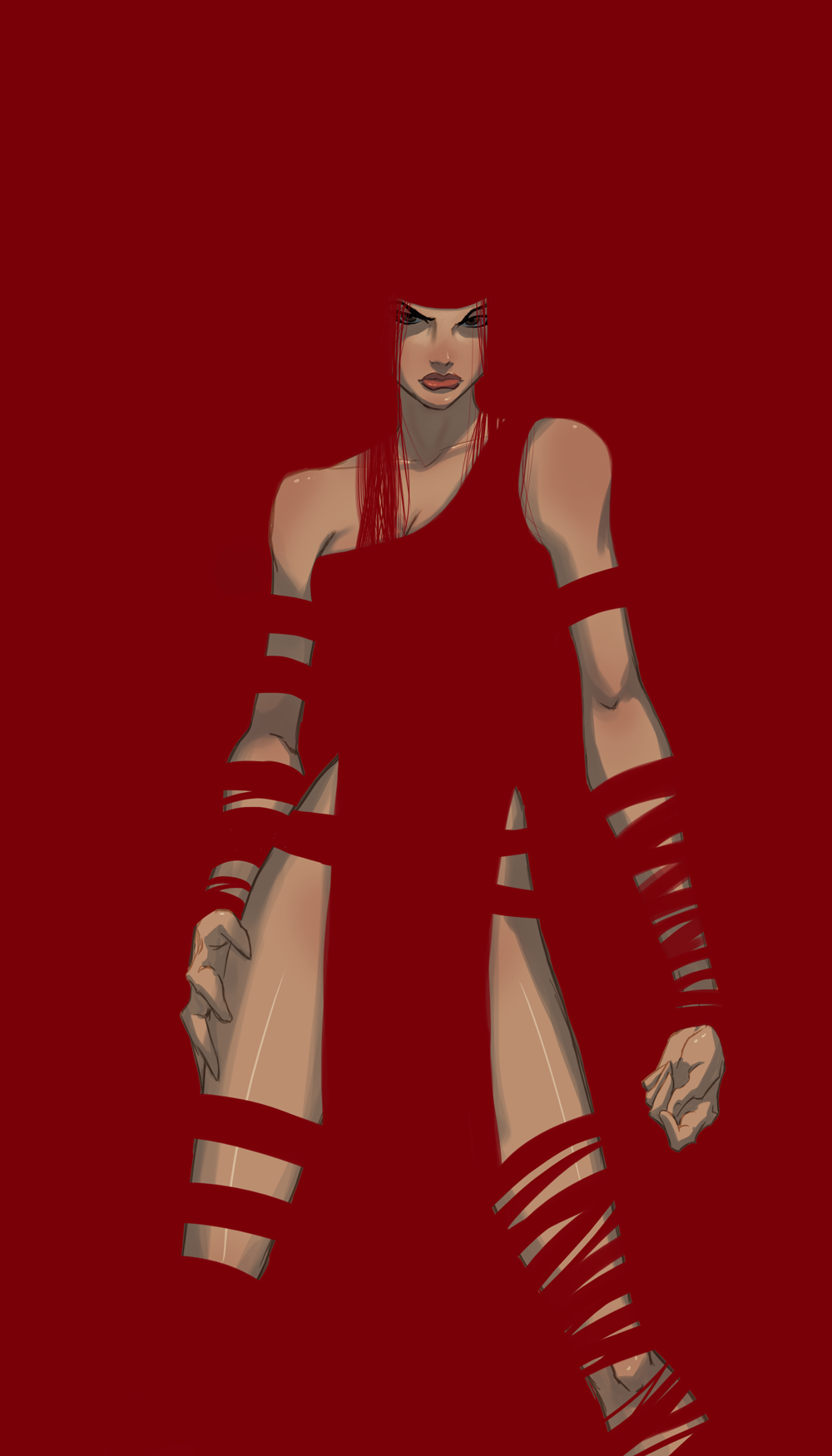 comicbookwomen:   Elektra by UltimateTattts  