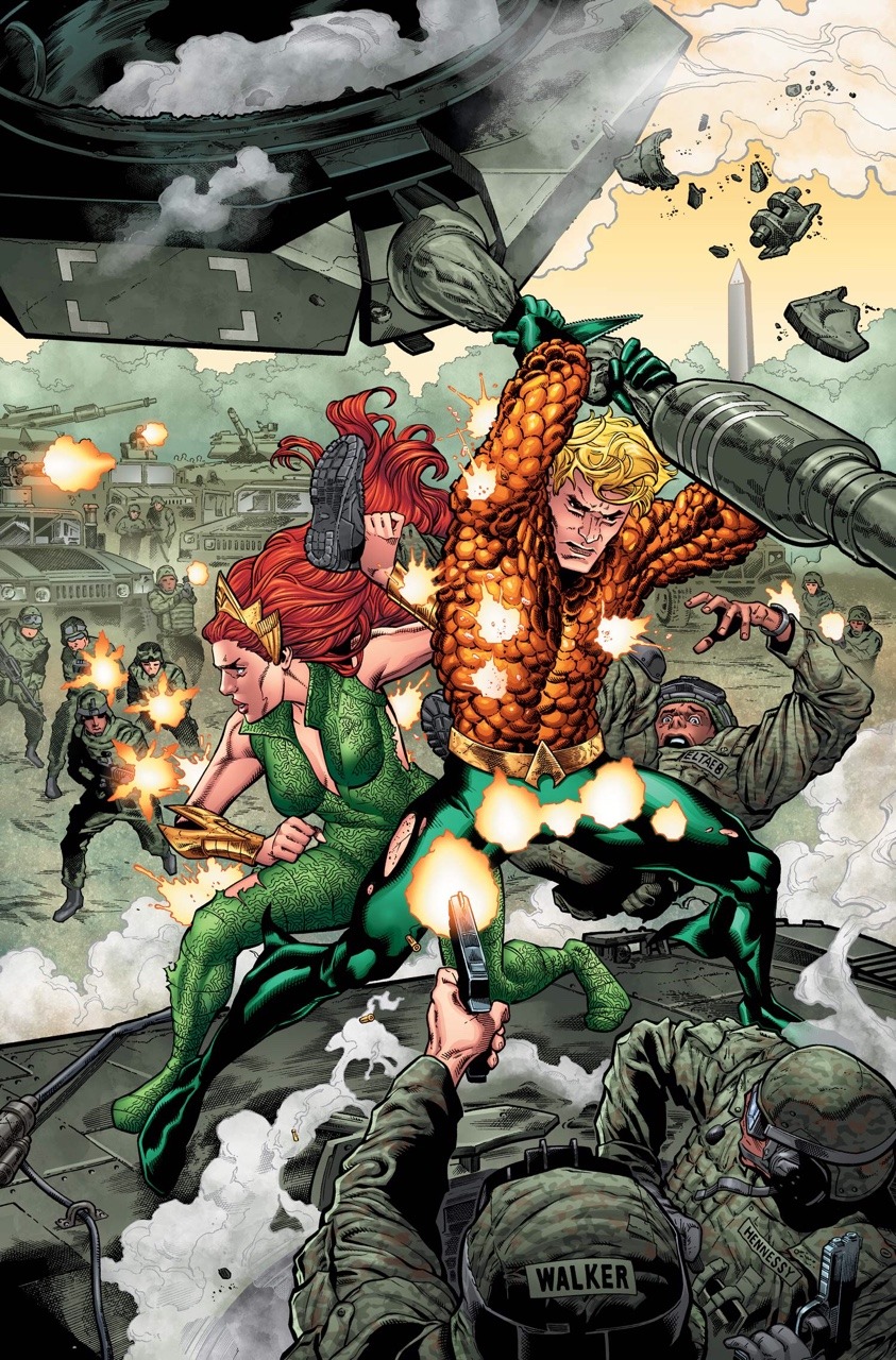 extraordinary-heroes:  Aquaman Vol.8 #5 (Cover art Brad Walker)