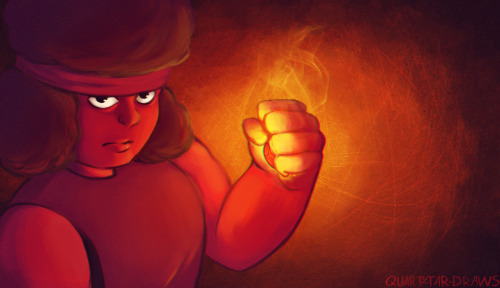 “Ruby is hot. Sapphire is cool. I am electric.” Garnet - Guide to the Crystal Gems.