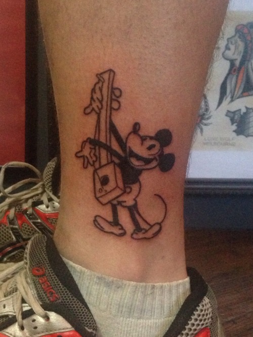 Mickey Mouse Tattoos for His Birthday  Inside Out