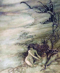 brudesworld: Rhine Maiden by Arthur Rackham, 1910