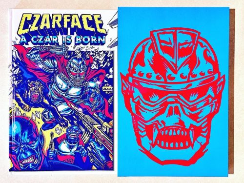 New #czarface graphic novel arrived from @z2comics!  #z2comics #czarisborn #hiphop #comics #comicboo