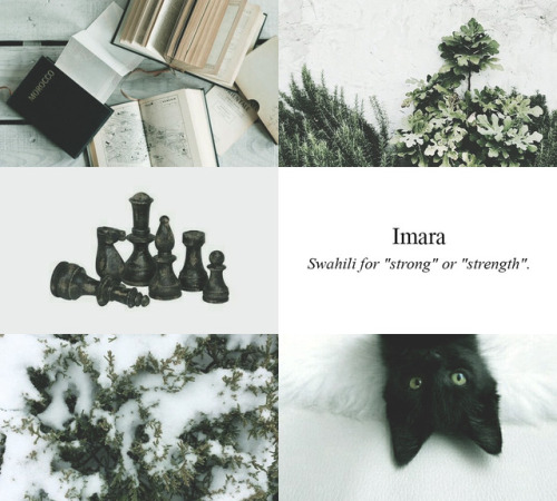 Aesthetic name: Imara – Slytherclaw, requested by sorrymari07