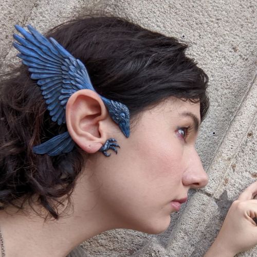 sosuperawesome:Ear CuffsEmilie Michel on