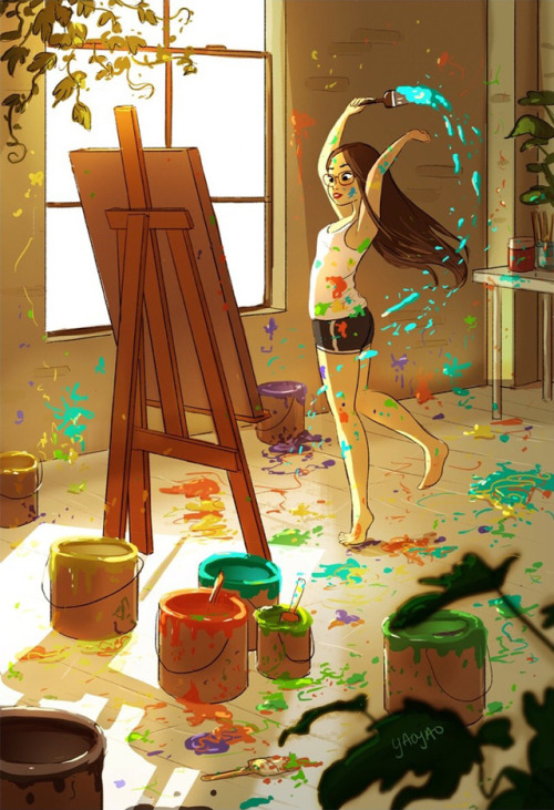 theartofanimation:Yaoyao Ma Van As    -  yaoyaoartblog.tumblr.com  -  htt