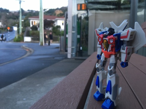 Bus Stop Pic Of Starscream From Yesterday