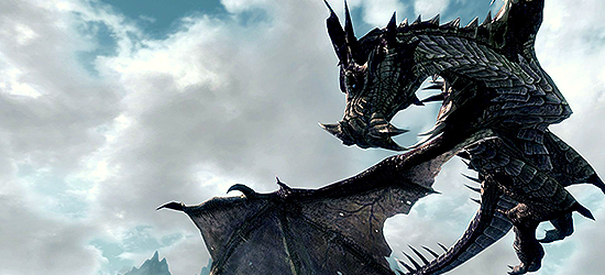 countdown-to-chaos:  &ldquo;Long ago, there was said to be dragons here in Skyrim.