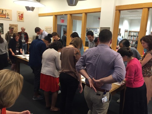 On Tuesday, June 14th, the Libraries and Archives hosted a Salon in the Reading Room welcoming Museu