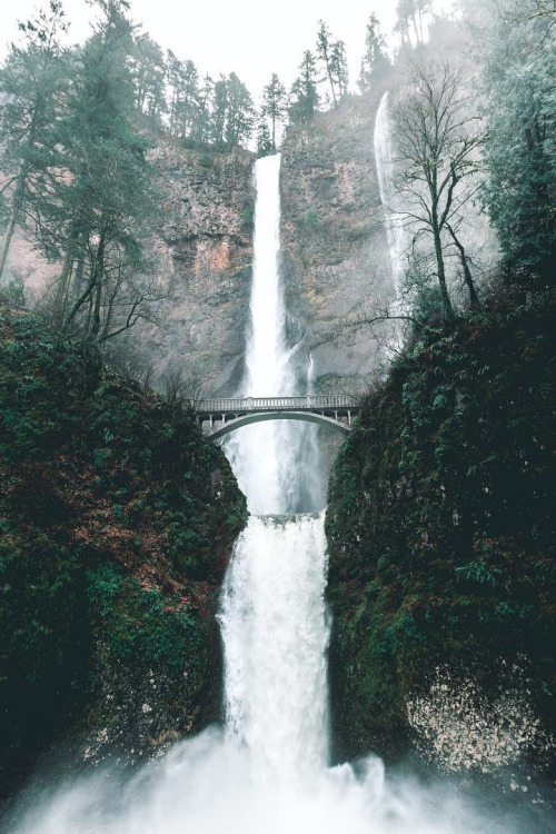 lsleofskye:  Multnomah Falls 