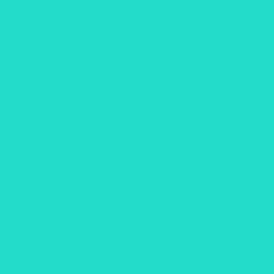 prettycolors:  #24dbc9 