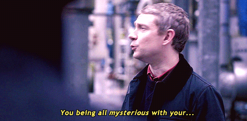 castlesbuiltintheair-deactivate:Johnlock  +  are you sure you’re not flirting (Part 11 / ?)