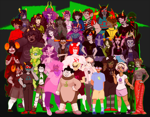 bushime: bushime: FAREWELL HOMESTUCK WELL HERE IS IT!  (its a month and 8 days late!!! sorry it