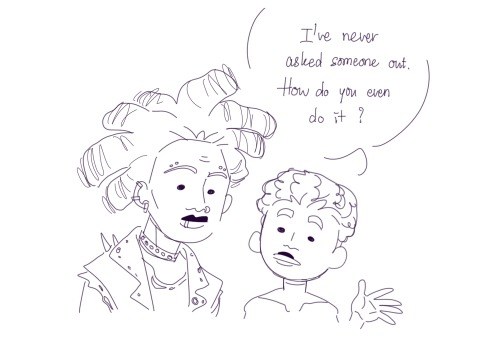 Miles was asking for some rizz advices from Hobie lmao