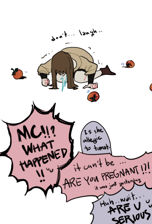noahxica:    [MM Secret part1 spoiler. But it’s okay to read] ALL OF THE FOODS, WHY IT HAD TO BE TOMATOES? 