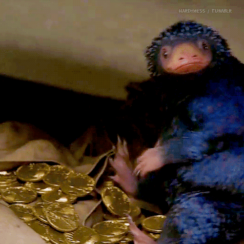 hardyness:Fantastic Beasts and Where to Find Them → The Niffler “mine” 