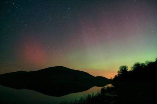 This amazing image of the Northern Lights was captured by Frank Ryan on St Patrick’s Day (Marc